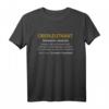 Oberleutnant Substantiv - Lustiges Problemlöser T-Shirt für Männer mit Humor, perfekt zum Vatertag und als Geschenk für Väter, Opas & Co.
