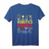 100% Robotik Ingenieur Wissenschaft Engineering T-Shirt  Perfektes Geschenk für Technik- und Robotik-Fans zu Weihnachten, Vatertag & mehr