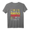100% Robotik Ingenieur Wissenschaft Engineering T-Shirt  Perfektes Geschenk für Technik- und Robotik-Fans zu Weihnachten, Vatertag & mehr