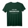 Herren Ich bin Ingenieur T-Shirt mit Spruch Maschinenbau Studium Nerd - Perfektes Geschenk für Studenten & Technikfans