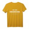 Herren Ich bin Ingenieur T-Shirt mit Spruch Maschinenbau Studium Nerd - Perfektes Geschenk für Studenten & Technikfans