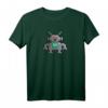 Lustiges HapBunny T-Shirt mit Roboter im Pixel Art Stil - Perfekt für Science-Fiction und Pixel Fans