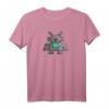 Lustiges HapBunny T-Shirt mit Roboter im Pixel Art Stil - Perfekt für Science-Fiction und Pixel Fans