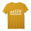 Ingenieur Evolution T-Shirt für Ingenieure und Technikliebhaber  Klassisch geschnitten, ideal für Beruf & Studium