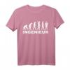 Ingenieur Evolution T-Shirt für Ingenieure und Technikliebhaber  Klassisch geschnitten, ideal für Beruf & Studium