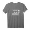 Trust me I'm an Engineer - Lustiges Ingenieur T-Shirt Geschenk für Mathe Nerds, Problemlöser & Technikfans zum Geburtstag oder Abschluss