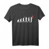 Maler Evolution T-Shirt  Lustiges Malermeister Geschenk für Gesellen & Malerkollegen, ideal zum Geburtstag & Weihnachten