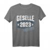 Geselle 2023 T-Shirt für bestandene Gesellenprüfung & Ausbildung  Perfektes Geschenk für Elektriker, Dachdecker, Maurer & Friseure