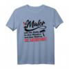 Maler-Meister mit der Rolle in den Händen - Lustiges Spruch T-Shirt für Maler, Meister & Geburtstagsgeschenk für Herren