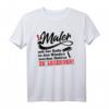 Maler-Meister mit der Rolle in den Händen - Lustiges Spruch T-Shirt für Maler, Meister & Geburtstagsgeschenk für Herren