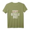 Herren Bestandene Gesellenprüfung 2022 Handwerker Geselle T-Shirt - Lustiges Abschluss Outfit für Gesellenfeier & Geschenkideen