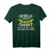 Geselle 2022 Abschluss T-Shirt  Originelles Handwerker Geschenk für Gesellenprüfung & Abschlussfeier