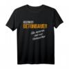 Herren Betonbauer T-Shirt mit lustigem Spruch - Beruf Geselle Motiv für Bauprofis & Handwerker