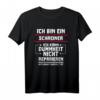 Personalisiertes Schreiner T-Shirt mit witzigem Spruch  Originelles Geschenk für Meister, Azubi, Gesellen, Papa & Bruder zum Geburtstag oder Weihnachten