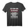 Personalisiertes Schreiner T-Shirt mit witzigem Spruch  Originelles Geschenk für Meister, Azubi, Gesellen, Papa & Bruder zum Geburtstag oder Weihnachten