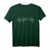 Lustiges Heartbeat Koch T-Shirt Geschenk für Köche und Küchenmeister  Perfekt für Hobbyköche und erfolgreiche Prüfungen