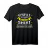 Geselle 2021 Gesellenprüfung Bestanden T-Shirt  Lustiges Outfit für den Erfolg, Abschlussfeier und Gesellenliebhaber