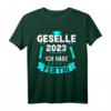 Geselle 2023 Gesellenprüfung bestanden T-Shirt - Abschlussgeschenk für Azubis, Handwerker & Lehrlinge