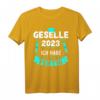 Geselle 2023 Gesellenprüfung bestanden T-Shirt - Abschlussgeschenk für Azubis, Handwerker & Lehrlinge