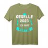 Geselle 2023 Gesellenprüfung bestanden T-Shirt - Abschlussgeschenk für Azubis, Handwerker & Lehrlinge