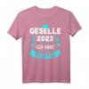Geselle 2023 Gesellenprüfung bestanden T-Shirt - Abschlussgeschenk für Azubis, Handwerker & Lehrlinge
