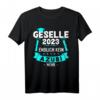 Geselle 2023 T-Shirt  Endlich kein Azubi, Gesellenprüfung bestanden, lustiges Abschlussgeschenk für Handwerker & Fachkräfte