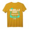Geselle 2023 T-Shirt  Endlich kein Azubi, Gesellenprüfung bestanden, lustiges Abschlussgeschenk für Handwerker & Fachkräfte