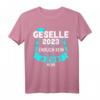 Geselle 2023 T-Shirt  Endlich kein Azubi, Gesellenprüfung bestanden, lustiges Abschlussgeschenk für Handwerker & Fachkräfte