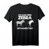 Ich Habe Mein Zebra Defragmentiert - Humorvolles Informatiker T-Shirt für Programmierer, Nerds und IT-Profis