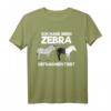 Ich Habe Mein Zebra Defragmentiert - Humorvolles Informatiker T-Shirt für Programmierer, Nerds und IT-Profis