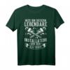 Installateur Meister Heizungsbauer T-Shirt mit Legendärem Motiv  Perfekte Arbeitskleidung für Profis und Geschenke für Handwerker