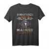Lustiges Maurer & Maurermeister T-Shirt mit Sprüchen  Perfekt für Bauarbeiter, Maurergesellen & Handwerker auf der Baustelle
