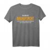 Ich Bin Die Bauaufsicht Hausbau Richtfest T-Shirt für Bauherrin & Bauherr - Humorvolles Spruch-Shirt zum Richtfest