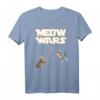 Meow Wars - Lustiges Geschenk für Katzenliebhaber T-Shirt für Geburtstags- und Weihnachtsgeschenke