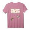 Meow Wars - Lustiges Geschenk für Katzenliebhaber T-Shirt für Geburtstags- und Weihnachtsgeschenke