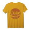 Coca-Cola Coke Enjoy Distressed Logo T-Shirt - Offiziell Lizenzierte Markenbekleidung für Fans und Trendsetter
