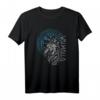 Walhalla Wolf Odin Runen Nordischer Kompass Wikinger T-Shirt  Mythologie und Wikinger Geschenk für Fans