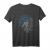 Walhalla Wolf Odin Runen Nordischer Kompass Wikinger T-Shirt  Mythologie und Wikinger Geschenk für Fans