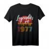 Lustiges 47. Geburtstag T-Shirt für Mann & Frau  Witzige Geschenkidee & Dekoration zum 47. Jubiläum