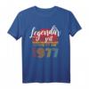 Lustiges 47. Geburtstag T-Shirt für Mann & Frau  Witzige Geschenkidee & Dekoration zum 47. Jubiläum