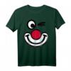 Clown Gesicht Kinder T-Shirt - Lustige Kindermode für Zirkusbesuche, klassisch geschnitten, doppelt genähter Saum