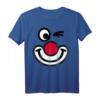 Clown Gesicht Kinder T-Shirt - Lustige Kindermode für Zirkusbesuche, klassisch geschnitten, doppelt genähter Saum