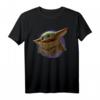 Star Wars The Mandalorian The Child Purple Circle Portrait T-Shirt  Offiziell lizenziertes Fanshirt für Star Wars Liebhaber