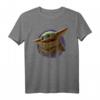 Star Wars The Mandalorian The Child Purple Circle Portrait T-Shirt  Offiziell lizenziertes Fanshirt für Star Wars Liebhaber