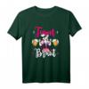 JGA T-Shirt Frauen Poltern - Team Braut Junggesellenabschied Lustiges Outfit für Frauen, pink & weiß, perfekt für die letzte Party vor der Hochzeit