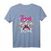 JGA T-Shirt Frauen Poltern - Team Braut Junggesellenabschied Lustiges Outfit für Frauen, pink & weiß, perfekt für die letzte Party vor der Hochzeit