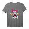 JGA T-Shirt Frauen Poltern - Team Braut Junggesellenabschied Lustiges Outfit für Frauen, pink & weiß, perfekt für die letzte Party vor der Hochzeit