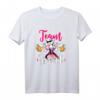 JGA T-Shirt Frauen Poltern - Team Braut Junggesellenabschied Lustiges Outfit für Frauen, pink & weiß, perfekt für die letzte Party vor der Hochzeit