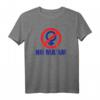 Klassisches No Maam Logo T-Shirt für Männer  Humorvolles Popkultur-Shirt mit 100% genauer Druck, ideal als Geschenk