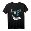 HapBunny Monsters Inc. Sulley Face Graphic T-Shirt - Lizenziertes Pixar Disney Fanartikel für Fans und Geburtstagsfeiern